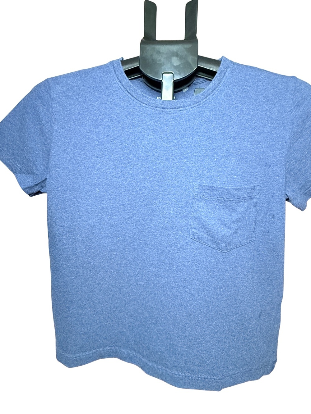 Everlane Women’s XS Organic Cotton Blue Pocket T-Shirt Boxy Tee